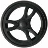 Náhradné koliesko k nákupnej taške priemer 17cm čierne s kovovým ložiskom Náhradné koliesko k nákupnej taške priemer 17cm čierne s kovovým ložiskom