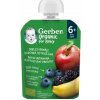 Gerber Organic kapsička jablko banán borůvka a ostružina 90 g Gerber Organic kapsička jablko banán borůvka a ostružina 90 g