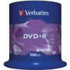 VERBATIM DVD+R(100-Pack)Spindl/MattSlvr/16x/4.7GB 43551 VERBATIM DVD+R(100-Pack)Spindl/MattSlvr/16x/4.7GB 43551