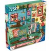 RAVENSBURGER Štvorcové puzzle Art & Soul: Raj pokoja 750 dielikov RAVENSBURGER Štvorcové puzzle Art & Soul: Raj pokoja 750 dielikov