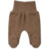 Pletené dojčenské polodupačky Hand Made Baby Nellys hnědé Pletené dojčenské polodupačky Hand Made Baby Nellys hnědé