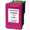 Tonery Náplně Cartridge HP 301XL CH564 kompatibilný (Farebná)