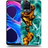 Picasee silikónový čierny obal pre Realme 8 Pro - Goldsky Picasee silikónový čierny obal pre Realme 8 Pro - Goldsky