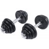 Set jednoručních nakládacích činek 2x15 kg Sportago Fader 30mm Set jednoručních nakládacích činek 2x15 kg Sportago Fader 30mm