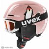 uvex Viti Set detská prilba + okuliare, pink penguin 46-50 cm uvex Viti Set detská prilba + okuliare, pink penguin 46-50 cm
