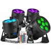 BeamZ BBP66 Set 4x Akumulátorový LED Uplight Eventové Světlo Reflektor v Nabíjecím Kufru RGBW BeamZ BBP66 Set 4x Akumulátorový LED Uplight Eventové Světlo Reflektor v Nabíjecím Kufru RGBW