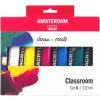 Súprava akrylových farieb Amsterdam Standard Classroom 6 x 120 ml Súprava akrylových farieb Amsterdam Standard Classroom 6 x 120 ml