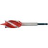 YATO Drevený vrták 28 x 165 mm s bitovým uchytením YATO Drevený vrták 28 x 165 mm s bitovým uchytením