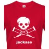 Pánske tričko Jackass, Barva Červená, Velikost S Bezvatriko.cz 102006 Pánske tričko Jackass, Barva Červená, Velikost S Bezvatriko.cz 102006