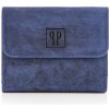 PAOLO PERUZZI Dámska kožená peňaženka RFID | modrá T-11-DB PAOLO PERUZZI Dámska kožená peňaženka RFID | modrá T-11-DB