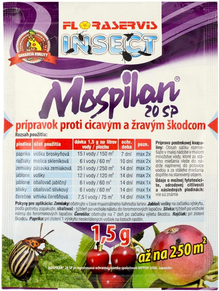 Floraservis MOSPILAN 20 SP 1,5 g