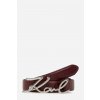 OPASOK KARL LAGERFELD K/SIGNATURE H2.5 BELT WINDSOR BURGUNDY OPASOK KARL LAGERFELD K/SIGNATURE H2.5 BELT WINDSOR BURGUNDY
