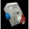 Zásuvková rozvodnica ROS4/X-52 neistená, 2x 16A-250V, 1x 16A-400V 4p, IP44 Zásuvková rozvodnica ROS4/X-52 neistená, 2x 16A-250V, 1x 16A-400V 4p, IP44