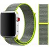 Nylonový remienok pre Apple Watch (42/44/45/46/49 mm) Farva: Limetková Nylonový remienok pre Apple Watch (42/44/45/46/49 mm) Farva: Limetková