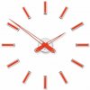 Dizajnové nalepovacie hodiny Future Time FT9600RD Modular red 60cm (8594186620463) Dizajnové nalepovacie hodiny Future Time FT9600RD Modular red 60cm (8594186620463)