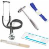 Set pre študentov Basic, čierna farba (Fonenondoskop Rappaport + Neurologické kladivko + Škrtidlo + Diagnostické svetelné pero + EKG pravítko) Set pre študentov Basic, čierna farba (Fonenondoskop Rappaport + Neurologické kladivko + Škrtidlo + Diagnostické svetelné pero + EKG pravítko)