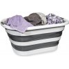 Skladací silikónový kôš na bielizeň 40 litrov,X8180-A HomeLife Skladací silikónový kôš na bielizeň 40 litrov,X8180-A HomeLife