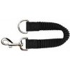 Tlmič ťahu, nylonové vodítko s gumou, čierne L-XL: 35 cm/25 mm Tlmič ťahu, nylonové vodítko s gumou, čierne L-XL: 35 cm/25 mm