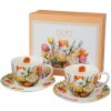 TULIPÁNY súprava 2 cappuccino šálok s podšálkami (270 ml) TULIPÁNY súprava 2 cappuccino šálok s podšálkami (270 ml)