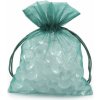 Darčekové vrecúško 13x18 cm organza - (19) zelená tmavá (10 ks) Darčekové vrecúško 13x18 cm organza - (19) zelená tmavá (10 ks)