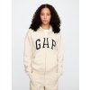 GAP Zip-up hoodie with logo - Women's krémová M GAP 1200138849826 GAP Zip-up hoodie with logo - Women's krémová M GAP 1200138849826