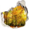 Foto fotografie diera na stenu Les na jeseň 75x75 cm Foto fotografie diera na stenu Les na jeseň 75x75 cm