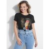 GUESS tričko Eco Charmed Embellished Easy Fit Tee čierne XS Čierna GUESS tričko Eco Charmed Embellished Easy Fit Tee čierne XS Čierna