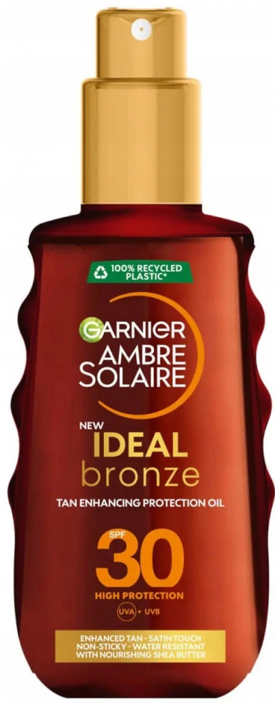 Garnier Ambre Solaire Ideal Bronze opaľovací olej SPF30 150 ml