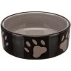 Trixie Miska pro psa keramická s tlapkami 0,3 l 12 cm Trixie Miska pro psa keramická s tlapkami 0,3 l 12 cm