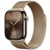 Apple Watch Series 10 GPS+Cellular 42mm Zlaté titánové telo - Zlatý milánsky ťah / 130-180 mm Apple Watch Series 10 GPS+Cellular 42mm Zlaté titánové telo - Zlatý milánsky ťah / 130-180 mm