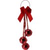 Dekorácia Zvončeky na dvere, červené, 14x14x46 cm Dekorácia Zvončeky na dvere, červené, 14x14x46 cm