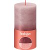 Bolsius Rustic, Vianočná Sunset Ash Rose+ Red 130/68 mm