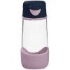 B.BOX Šport fľaša na pitie - indigo/ružová 450 ml. B.BOX Šport fľaša na pitie - indigo/ružová 450 ml.