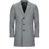 Jack & Jones JJEMORRISON WOOL COAT SN Šedá Jack & Jones JJEMORRISON WOOL COAT SN Šedá