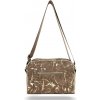 Dámska crossbody kabelka Zellia Zlb303 Taupe - Leaf - Dámska crossbody kabelka Zellia Zlb303 Taupe - Leaf -