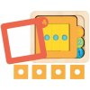 Goki Puzzle viacvrstvové Tvary a čísla, 15 dielikov Goki Puzzle viacvrstvové Tvary a čísla, 15 dielikov