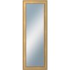 DANTIK - Zrkadlo v rámu, rozmer s rámom 50x140 cm z lišty TOOTH zlatá (2778) DANTIK - Zrkadlo v rámu, rozmer s rámom 50x140 cm z lišty TOOTH zlatá (2778)