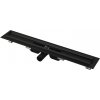 Alca Alcadrain APZ101BLACK-1450 - Podlahový žľab s okrajom pre perforovaný rošt, čierna-mat Alca Alcadrain APZ101BLACK-1450 - Podlahový žľab s okrajom pre perforovaný rošt, čierna-mat