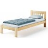 Wilsondo Jednolôžková drevená posteľ 80x200 LK02 A - borovica Wilsondo Jednolôžková drevená posteľ 80x200 LK02 A - borovica