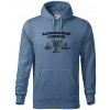 Zaobchádzať opatrne 50 - Mikina pánska Cape s kapucňou - XL ( Denim ) Zaobchádzať opatrne 50 - Mikina pánska Cape s kapucňou - XL ( Denim )