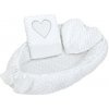 NEW BABY NEST MINKY biela