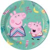 Papierové tanieriky Prasiatko Peppa 20 cm 8 ks Papierové tanieriky Prasiatko Peppa 20 cm 8 ks