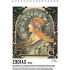 Alfons Mucha Špirálový blok 60 listov motív 3 A5 Alfons Mucha Špirálový blok 60 listov motív 3 A5