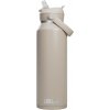 Fľaša Na Pitie CamelBak Flip Straw Insulated 1200 ml strieborná Fľaša Na Pitie CamelBak Flip Straw Insulated 1200 ml strieborná