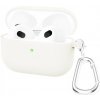 AppleKing silikónový obal s karabínou pre AirPods 3 - biely - možnosť vrátiť tovar ZADARMO do 30tich dní AppleKing silikónový obal s karabínou pre AirPods 3 - biely - možnosť vrátiť tovar ZADARMO do 30tich dní