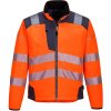 Portwest T402 HI-VIS Softshellová bunda PW3 S, Fluorescenčno oranžová-Sivá Portwest T402 HI-VIS Softshellová bunda PW3 S, Fluorescenčno oranžová-Sivá