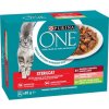 PURINA ONE Multipack Sterilcat mini filetky s hovädzím a mrkvou 12x85g PURINA ONE Multipack Sterilcat mini filetky s hovädzím a mrkvou 12x85g