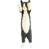 Plyšová Hračka Mačka Stojaca Dlhá čierno-biela DUBI - 55cm Plyšová Hračka Mačka Stojaca Dlhá čierno-biela DUBI - 55cm