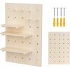 Drevená tabuľa organizér pegboard 40x60 cm Drevená tabuľa organizér pegboard 40x60 cm