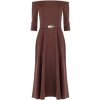 Rinascimento Šaty CFC0126752003 Hnedá Rinascimento Šaty CFC0126752003 Hnedá